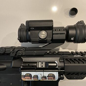 Vortex Strikefire II Red Dot Sight 1x30mm 4 MOA Red/Green Dot - SF-RG-501 Good Optic for Your AR
