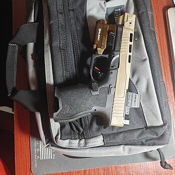 PSA Dagger Compact Complete Polymer Frame, Black Exelent
