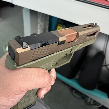 PSA Dagger Full Size - S Complete Polymer Frame, Sniper Green Worth every penny of the