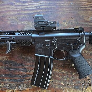 PSA AR-15 Pistol 5.56 10.5" 1/7 Phos. 9" LTWT M-Lok MOE EPT SBA4 I love this pistol. It's
