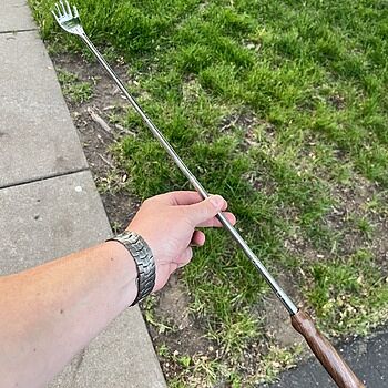 Chrome Telescoping Back Scratcher Kit Wife loved it