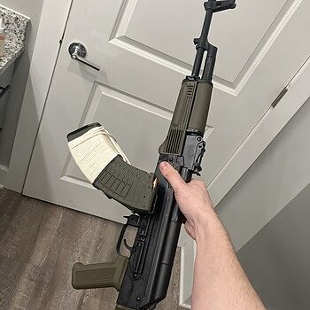 Blem PSAK-47 GF3 Rifle Forged Classic Polymer, ODG 6 months later, still love it