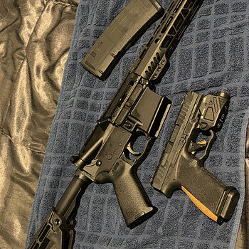 PSA AR-15 Pistol 5.56 10.5" 1/7 Phos. 9" LTWT M-Lok MOE EPT SBA4 Couldnt be happier for my first ar