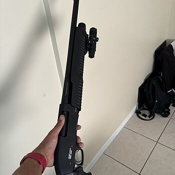 G-Force GF2P 12 Gauge 20" 4rd Pump-Action Shotgun, Black - GF2P1220 Love it