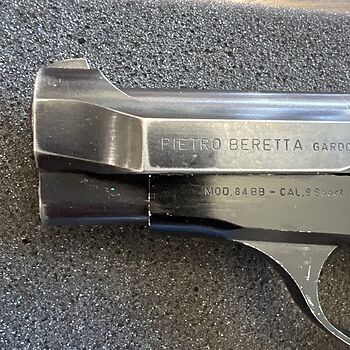Beretta Model 84 BB 3.8" 13rd .380ACP Pistol, LE Trade In Very Good Condition Advertised as very good condition