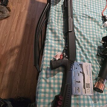 G-Force GF2P 12 Gauge 20" 4rd Pump-Action Shotgun, Black - GF2P1220 Awesome
