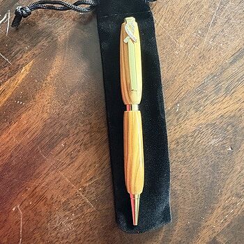 Slimline Golden Pen Kit Slimline, olive wood