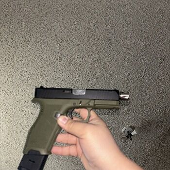 PSA Dagger Full Size - S Complete Polymer Frame, Sniper Green Runs amazing