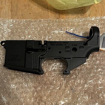 PSA AR-15 Blem "Stealth" Stripped Lower Receiver Satisfied customer & I will