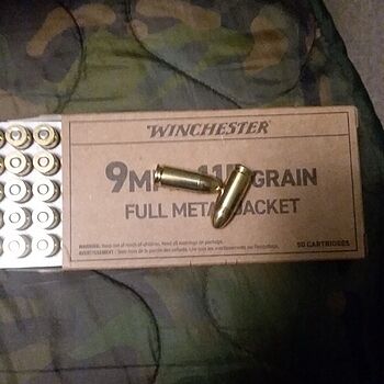 Winchester Service Grade 9mm Ammo 115 Grain FMJ 50rds Incorrect bullet type?