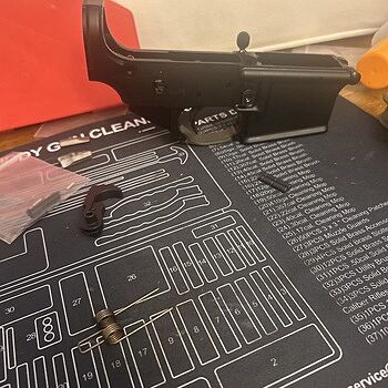 PSA AR-15 Blem "Stealth" Stripped Lower Receiver Barely a blem worth the