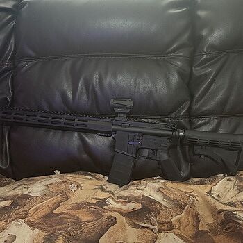 PSA 16" Mid-Length 5.56 NATO 1/7 Nitride 15" Lightweight Hex M-Lok Classic Rifle Awesome Quality Wonderful Deal