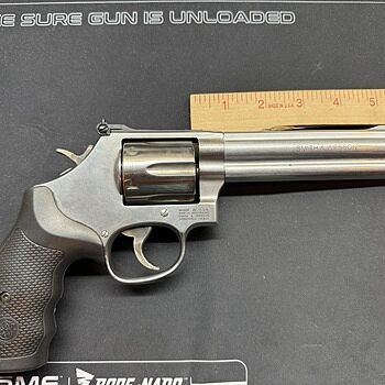 Smith & Wesson Model 686 .357 Magnum/.38 Special +P Stainless Steel Revolver 164224 I love my wheel guns
