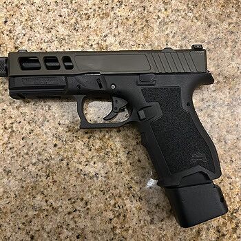 PSA Dagger Compact Complete Polymer Frame, Black PSA DAGGER COMPACT