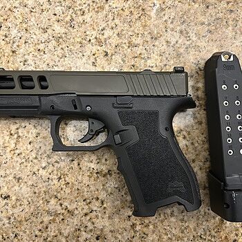 PSA Dagger Compact Complete Polymer Frame, Black PSA DAGGER COMPACT