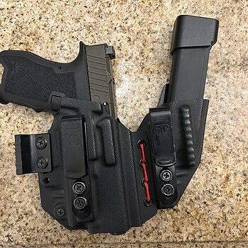 PSA Dagger Compact Complete Polymer Frame, Black PSA DAGGER COMPACT