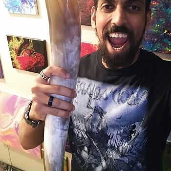 Drinking Horn, XL Husband loves it