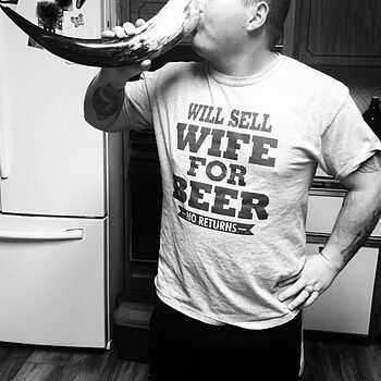 Drinking Horn, XL XL Drinking Horn!
