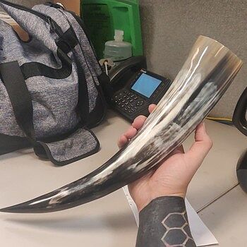 Drinking Horn, Large Beautiful piece