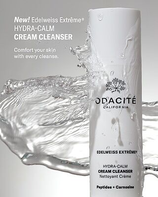 Edelweiss Extrême® • Hydra-Calm Cream Cleanser • Peptides + Carnosine