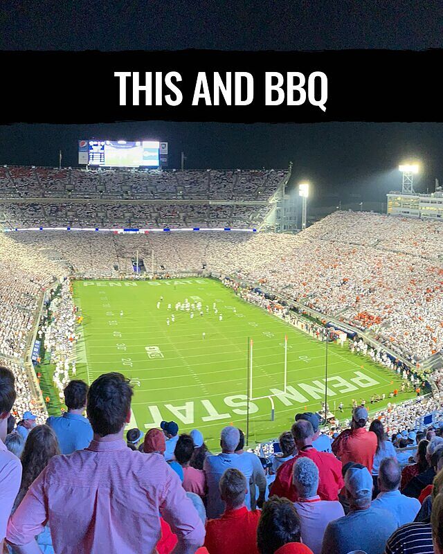 Name a better Saturday. 🏈