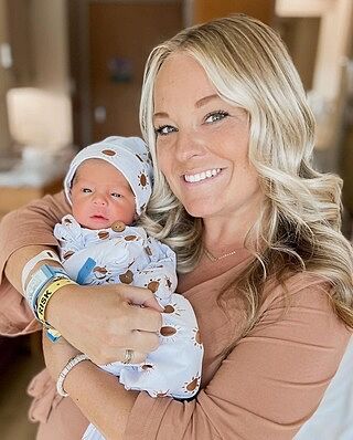 Camel Bamboo Knit Maternity Robe