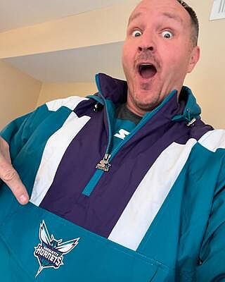 HOMAGE X Starter Hornets Pullover Jacket