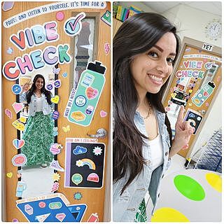 We Stick Together Vibe Check Bulletin Board Set