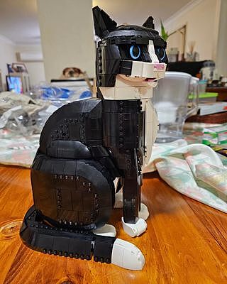 LEGO® Ideas Tuxedo Cat