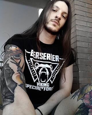 Premium Tee, Berserker, Black