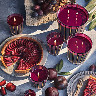 Autumn Plum Classic Candle