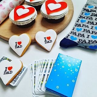 Harten Cupcakes (9 Stuks)