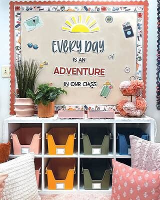 Let's Explore Straight Bulletin Board Borders