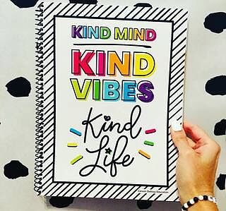 Kind Vibes Teacher Planner