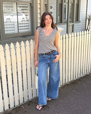 ELLE JEAN MIDTOWN BLUE