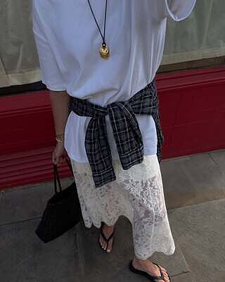 Lace Maxi Skirt