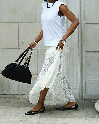 Lace Maxi Skirt