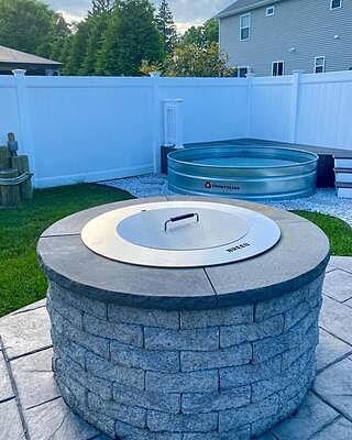 Zentro Stainless Steel Smokeless Fire Pit Insert