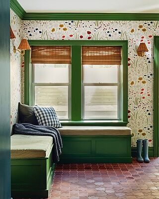 Alpine Garden Wallpaper - Multi
