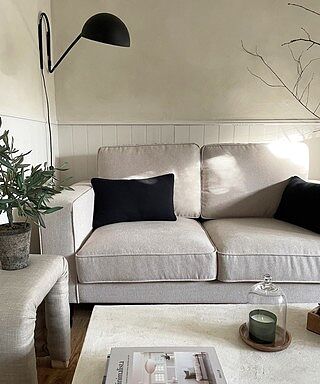 Soho 2 Seater Sofa - Natural