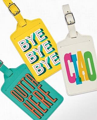 LUGGAGE TAG: BYE BYE BYE