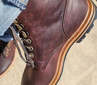 Diesel Boot Dark Burgundy Kudu