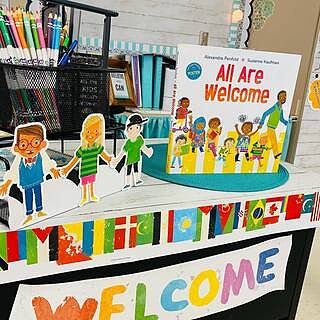 All Are Welcome Bulletin Board Set