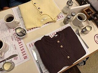 MATILDA COTTON CARDIGAN BUTTER