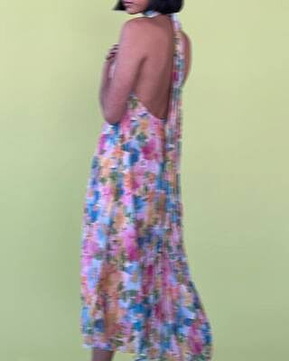 CASCADE CRUSH GOWN LOLLY FLORAL