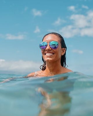 Tangle Free Aviator - Lagoon Polarized