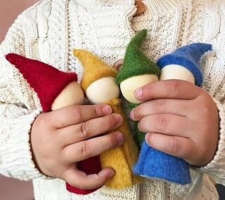 Rainbow Gnomes Set
