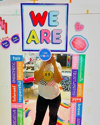 We Stick Together Hello School Cutouts