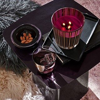 Autumn Plum 3-Wick Candle