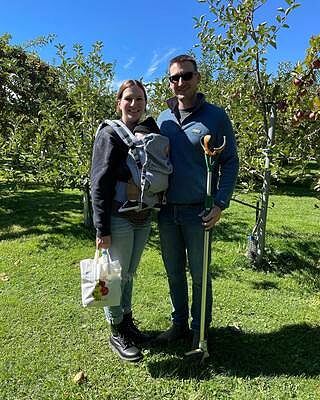 Rain - Linen Free-to-Grow Baby Carrier